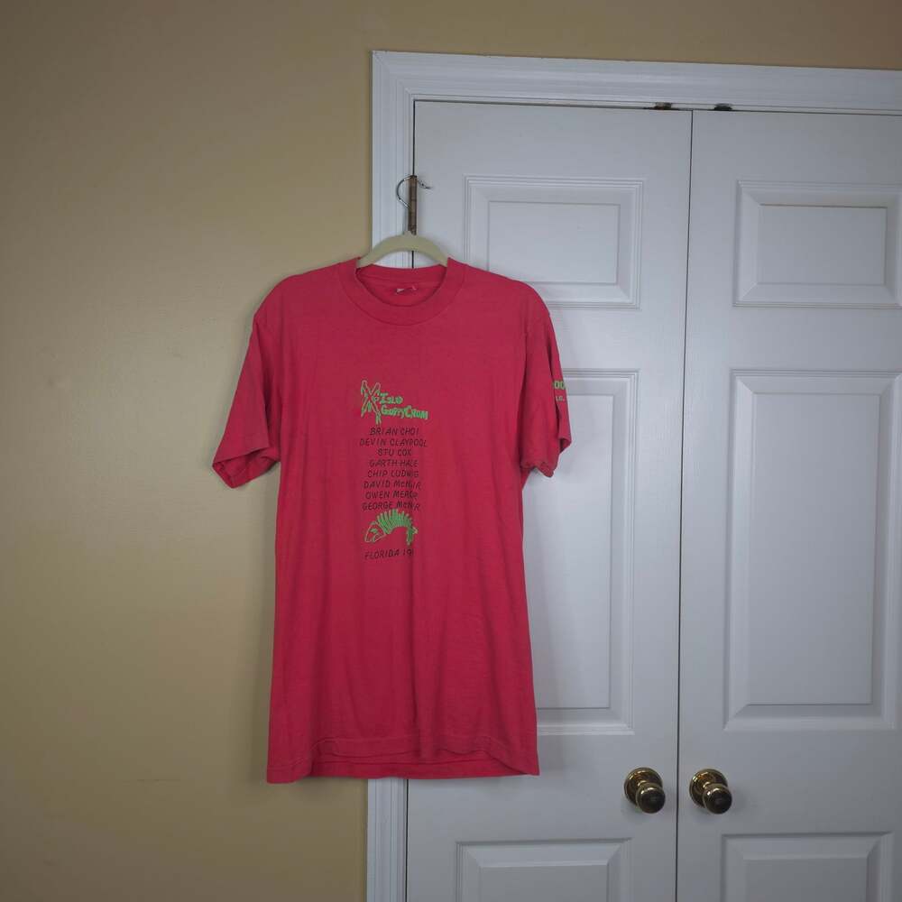 Vintage 90s Rowdy Gentleman Poseidon Trident Tee Single Stich Made USA Men's L